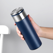 Tea separation thermos cup large capacity Mens tea anti-drop Cup student creative portable personality Fashion Cup