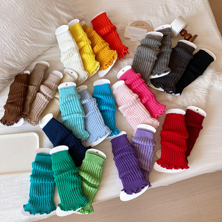 Lace socks children's socks warm korean style autumn and winter