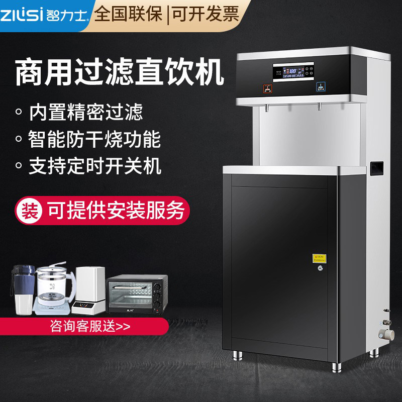 Commercial Straight Water Drinking Cabinet Type Large Standing RO Reverse Osmosis Filtration Water Purifier Large Capacity Factory School Tepid