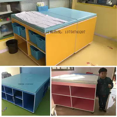 Baby touch table massage table massage table swimming pool nursing table dressing table soft cushion soft bag countertop can be customized