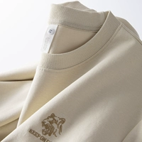 Флисовый демисезонный лонгслив, футболка, толстовка, из ворсистого хлопка, круглый воротник