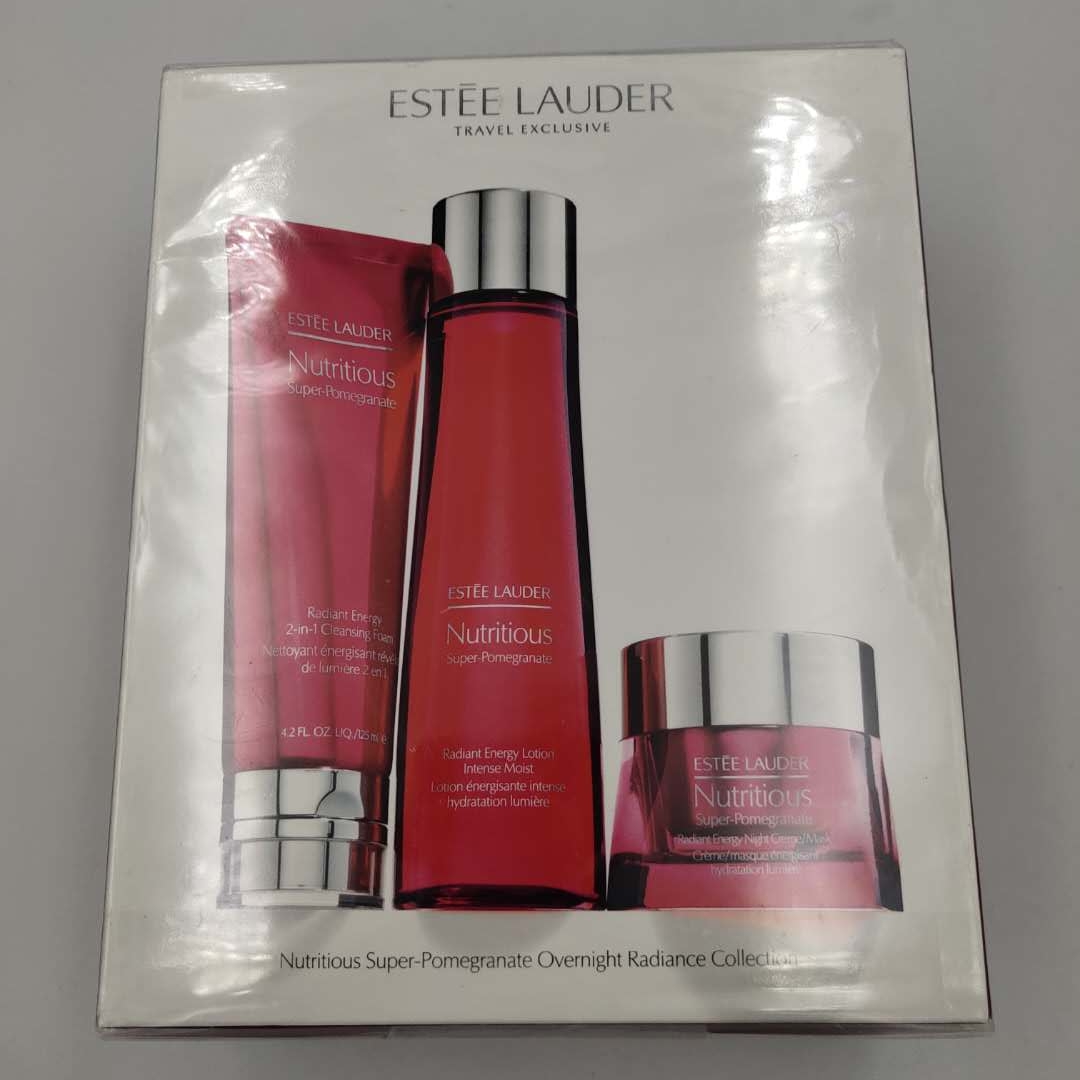 Estee Lauder elegant poetry Landei red pomegranate with three sets of finish 125ml nourishing water 200ml night cream 50ml