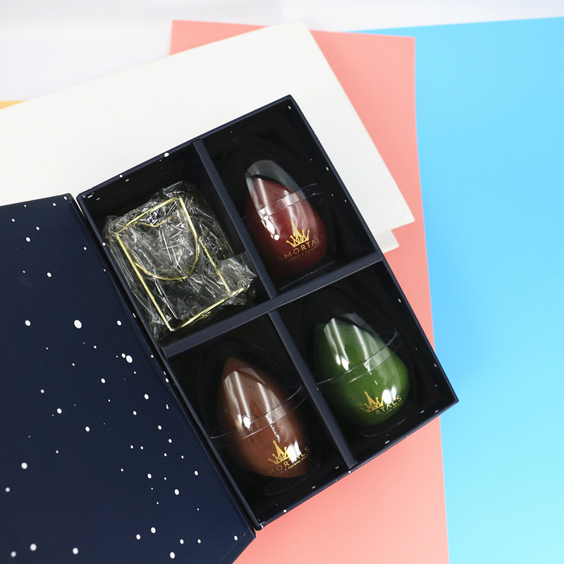 General Trade Alwood Hair Beauty Egg Dry And Wet Dual Purpose Makeup Powder Bashing Sponges Do N't Eat Powder Kit Boxes