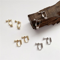 Ear clip converter earring earring stud plug-in type converted into ear clip earless baby gospel