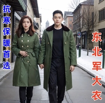 Girls version of military coat girls jacket womens style womens cotton clothing pure cotton labor protection fashionable old-fashioned green Northeast