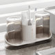 Qingqingmei removable toothbrush cup storage rack
