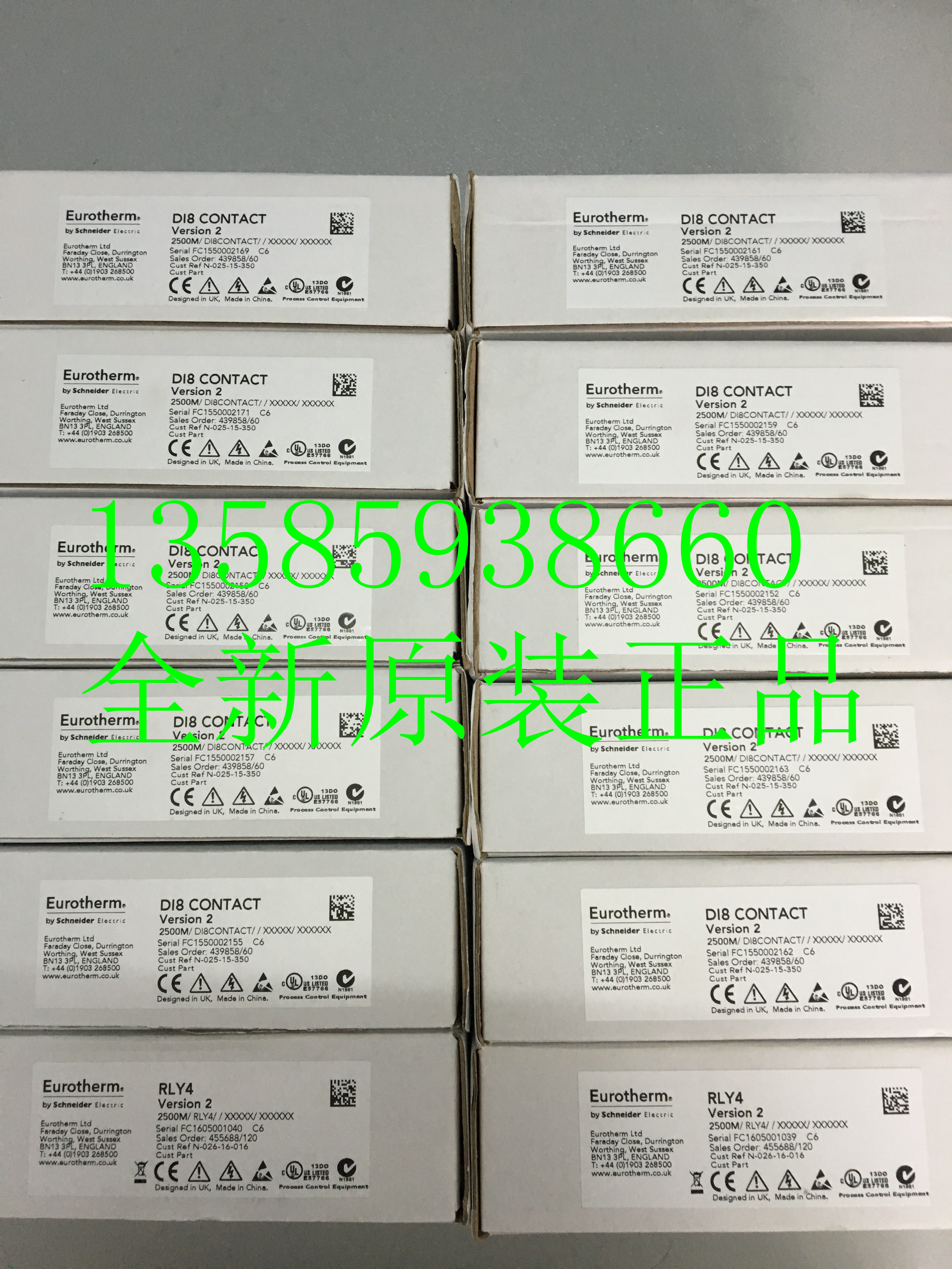 FOXBORO EUROTHERM 2500M AO2 UNIV ENG 2500M AI4 UNIV ENG