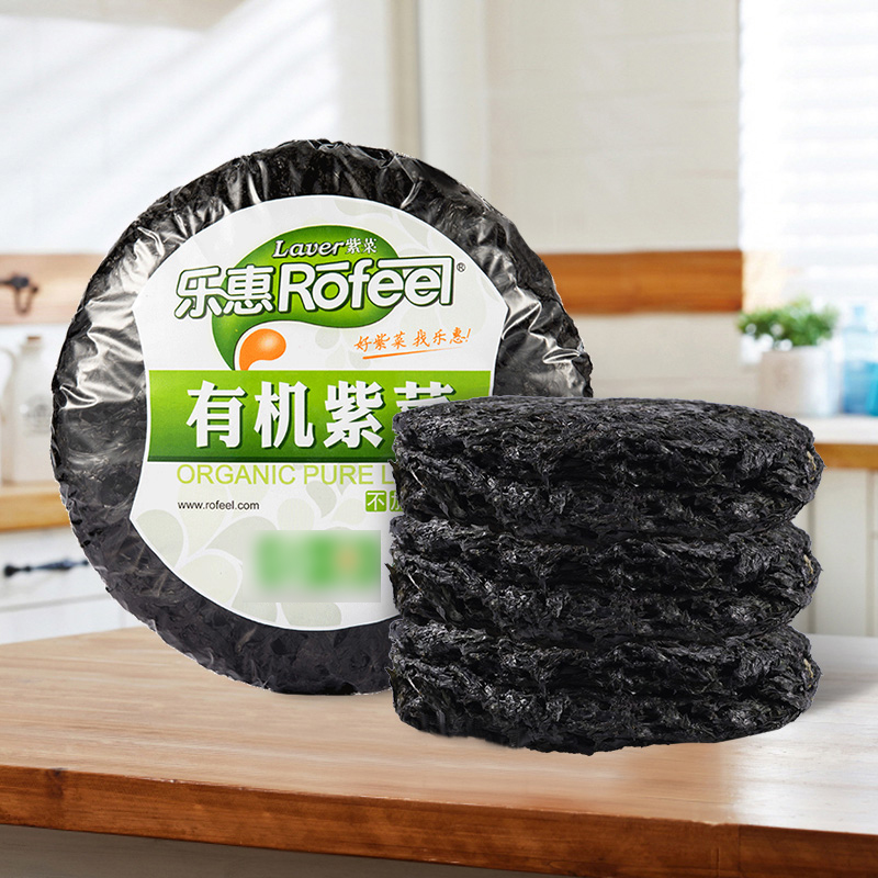 Lehui Organic Dried Seaweed 90g Seaweed Egg Flower Soup Fujian Specialty Disposable Aquatic Products Wholesale Dry Goods in Bulk