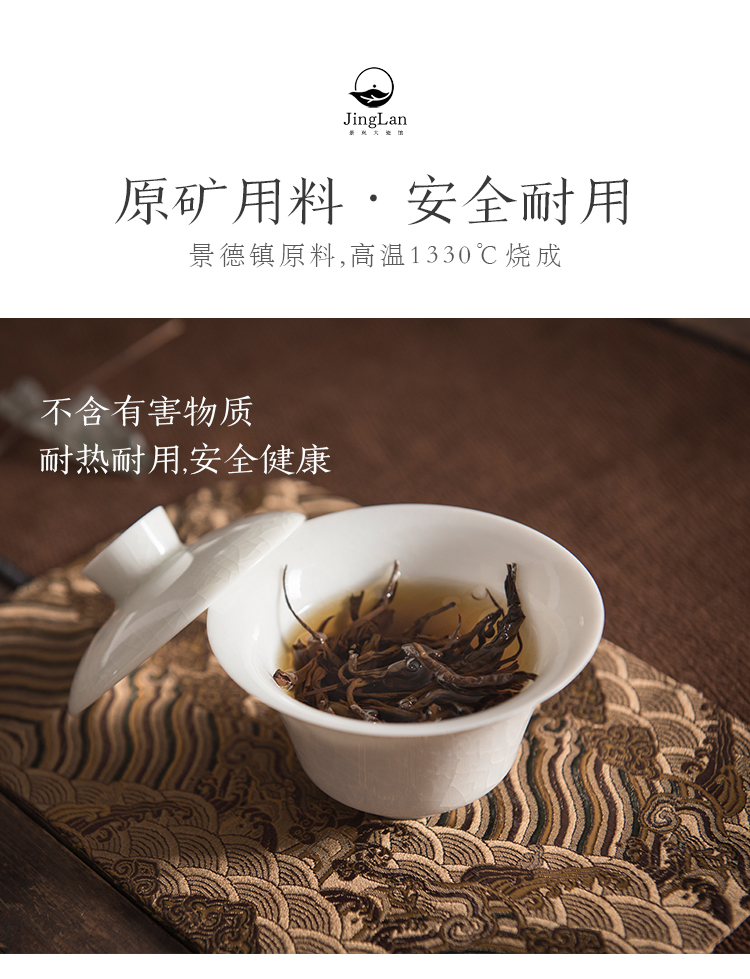 Good thing, kung fu tea set of household ceramic cups tureen set of group a small set of left up ash box. ""