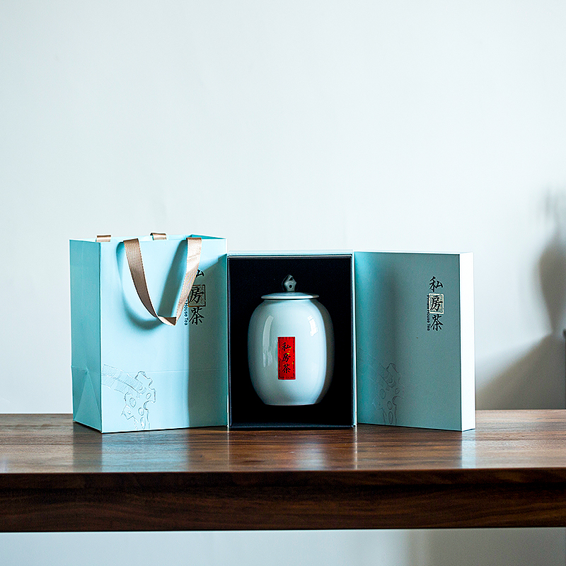 JingLan celadon large caddy fixings get light seal storage POTS of jingdezhen high temperature ceramic sealed as cans and POTS