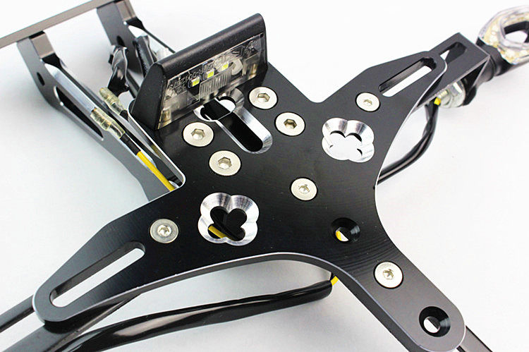 Money Jiang Li Nihuang Long 600 Special new retrofit license plate frame rear plate frame adjustable