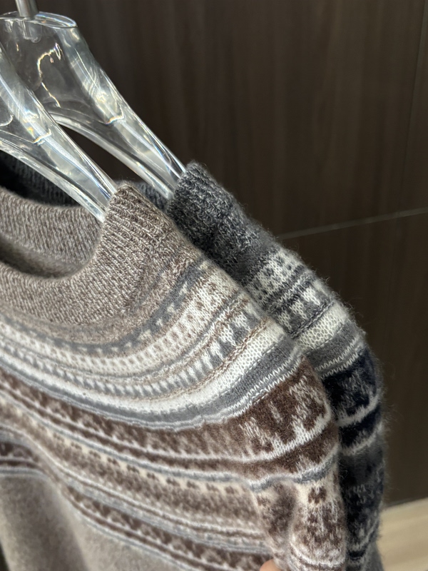 Big Brand Order: Winter 100% Cashmere Fair Isle Jacquard Sweater 1R9935 (High-End Special Price Flash Sale) Big Brand Order: Winter 100% Cashmere Fair Isle Jacquard Sweater 1R9935 (High-End Special Price Flash Sale)