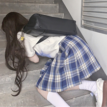 Baa JK uniform skirt dress genuine Baa a Japanese college style plaid skirt pleated skirt student school uniform female