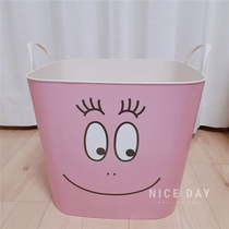 Korea ins childrens room toys storage bucket cartoon dirty clothes basket large capacity finishing box household artifact