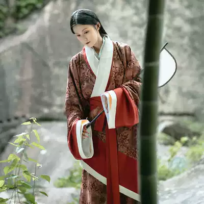 Huaigu House Hanfu Nanxiang Mawangdui Qu Qu robe custom restoration Qin Han style traditional dress spring and summer