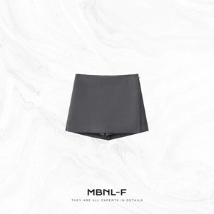 Mbnl-F "Fansi Monet Skirt" High-Quality Fine-Spun Tr Cotton Blend Slim-Fit Short Skirt Qin Lei Th-Qz9148