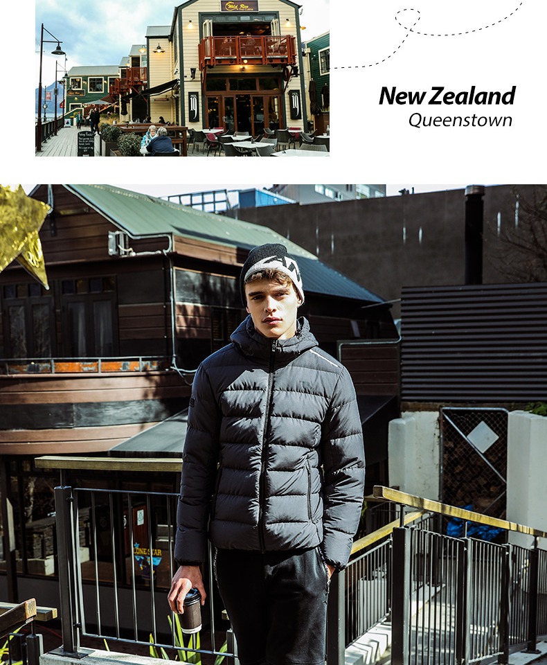 Anta down jacket nam áo khoác 2019 thu đông mới trang web chính thức áo khoác nam nhẹ nhàng ấm áp - Thể thao xuống áo khoác 260