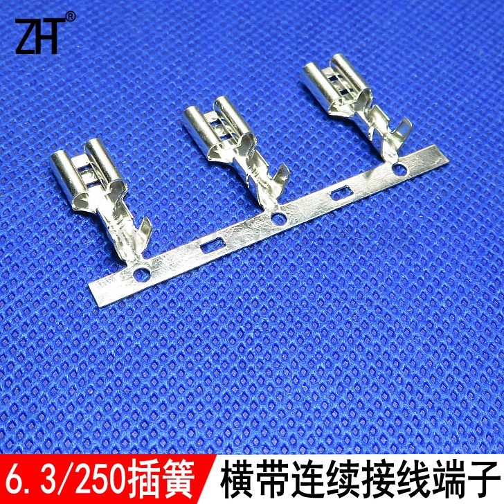 DJ622-D6 3250 insertion spring transverse belt associated wiring terminals with 3000 volumes of winding terminals brass tinned