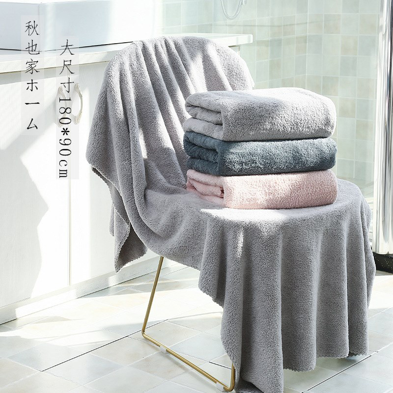 Home Soft Big Bath Towels Men's Five Star Hotel Steps Up Thickened Bath Towels Female Hair Lovers Universal Bath Towels