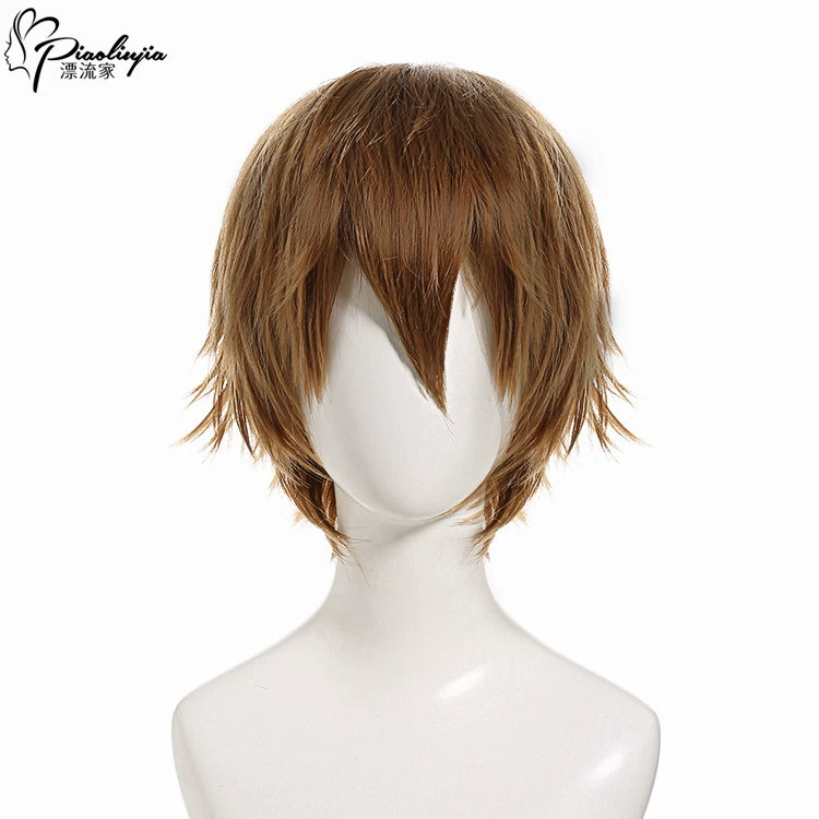 cos wig teenager reverse curled color cosplay anime wig fake hair universal teenager hair dk daily gay hair