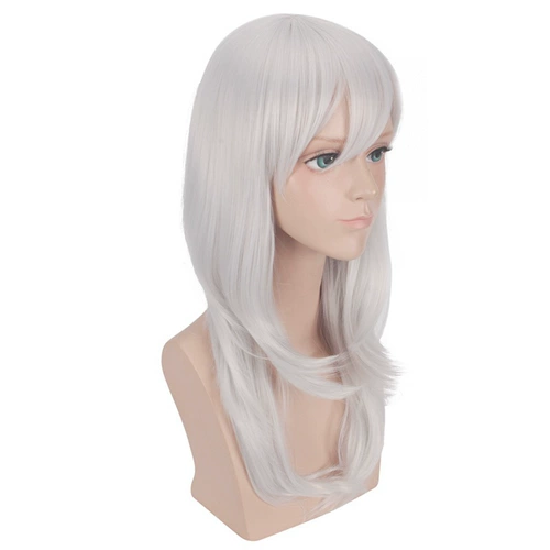 Серебристо-белый Феникс, парик, косплей