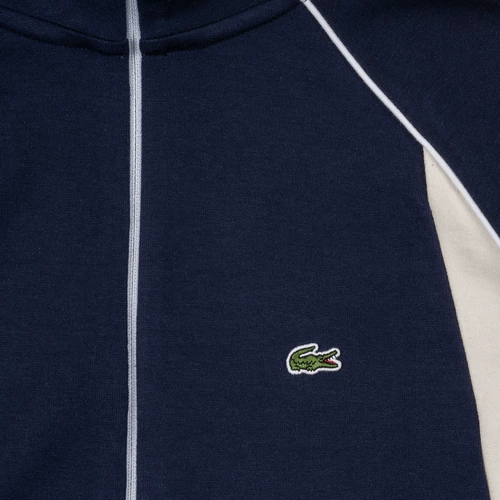 Lacoste/拉科斯特 Бархатная синяя осенняя толстовка для мальчиков с молнией