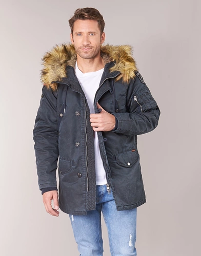 Superdry /Чрезвычайно сухой мужской хлопчатовод с капюшоном с капюшоном M50007DR-JBK