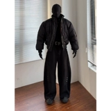 Штаны, повседневные брюки, в американском стиле, свободный крой