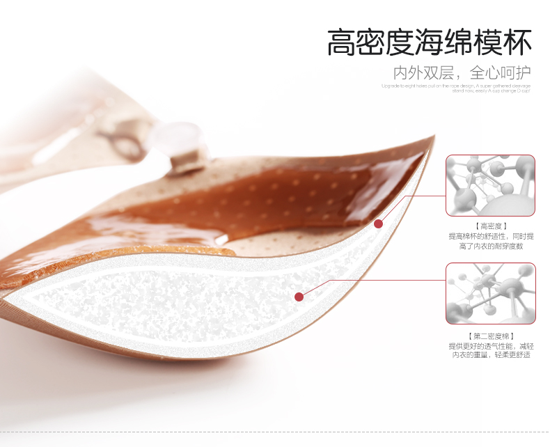 Váy cưới ngực khói thu thập dày silicone áo ngực vô hình chống trượt trên vai quây đồ lót không có núm vú đồ lót phụ nữ