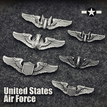 World War II Allied US Air Force Air Combat Bomber Marine Parachute Air Force Badge
