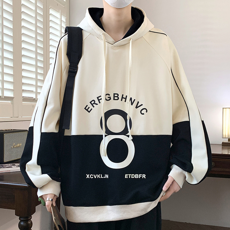 Spring and Autumn Season 13-Year-Old Youth Sweatshirt 12-Year-Old Boy 15-Year-Old Junior High and High School Student Hoodie 14-Year-Old Stylish Jacket Top