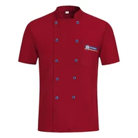 Красный, короткий рукав