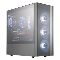 Cool Cold To Zun MasterBox NR400 NR600 Midta Computer Game RGB Chassis Steel Boglass Side Overdraft