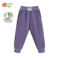 Медведь-стиль-фиолета 【флисовый K042】