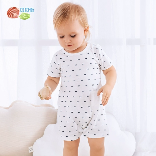 Хлопковое боди подходит для мужчин и женщин для девочек для раннего возраста, тонкая летняя летняя одежда