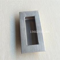 Hot stainless steel 304 handle sliding door dark handle Kitchen cabinet handle Embedded handle Sliding door handle