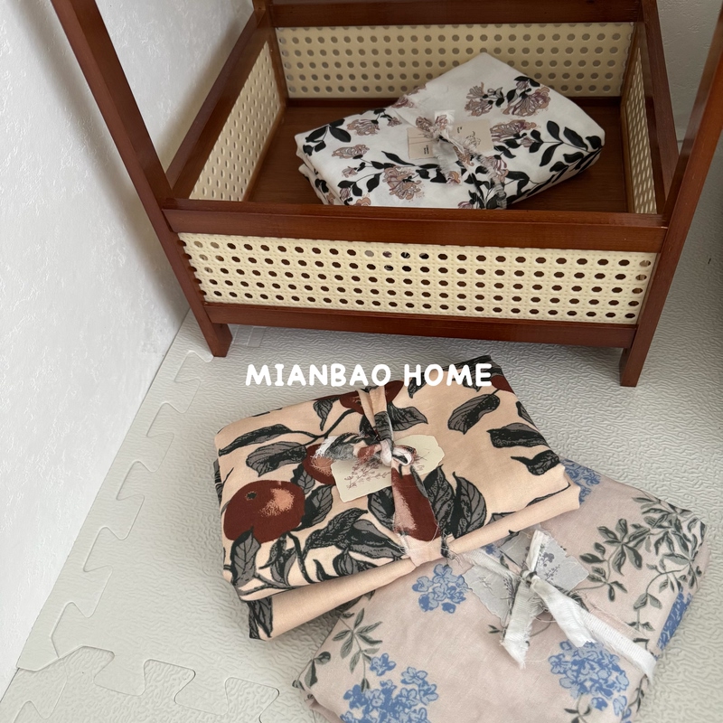 Mianbao Home Scandinavian Gf Pure Cotton Gauze Large Square Towel, Pure Cotton Double-Layer Gauze Blanket, Baby Wrap