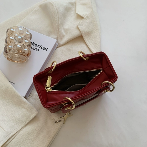 Сумка через плечо, портативная корзина, изысканный стиль, коллекция 2022