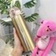 Sáng tạo đơn giản tươi nảy không gỉ bình chân không bằng thép nữ mùa đông chai thẳng Phiên bản Hàn Quốc của cốc nước sinh viên dễ thương bình nước cho bé