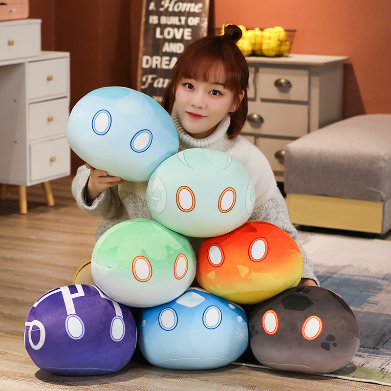 Original God Slime Pillow Doll Game Peripheral Anime Style Elements Plush Toy Boys and Girls Pillow