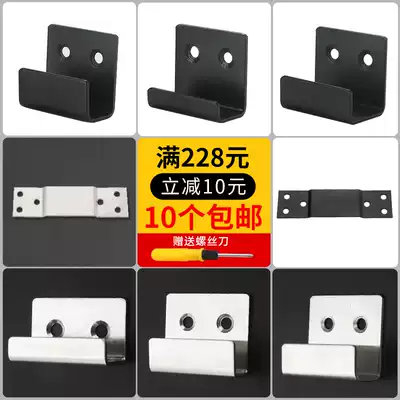 Stainless steel tile hanging code hanging wall hanging piece fixing adhesive hook square frame hanging code display tile dry adhesive hook