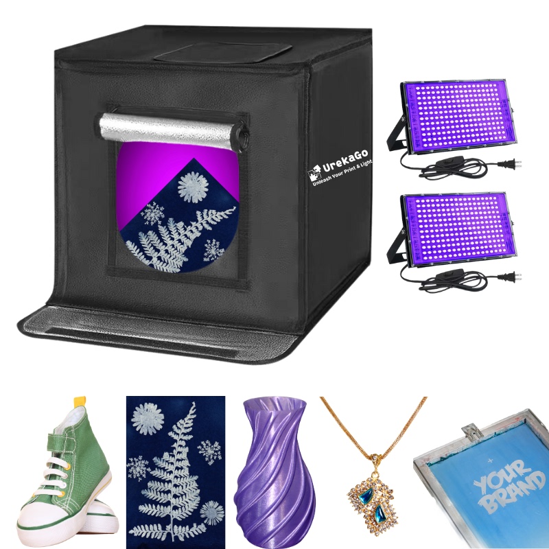 DIY Cyanotype Light Box | Original Multifunctional Ultraviolet Lamp Uv Glue Curing·Professional-Grade Cyanotype Photos from Beauty Salons DIY Cyanotype Light Box | Original Multifunctional Ultraviolet Lamp Uv Glue Curing·Professional-Grade Cyanotype Photos from Beauty Salons