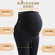 Pregnant women's pants pregnant women's leggings plus velvet thickened warm cotton pants outer wear belly step pantyhose large size spring autumn winter