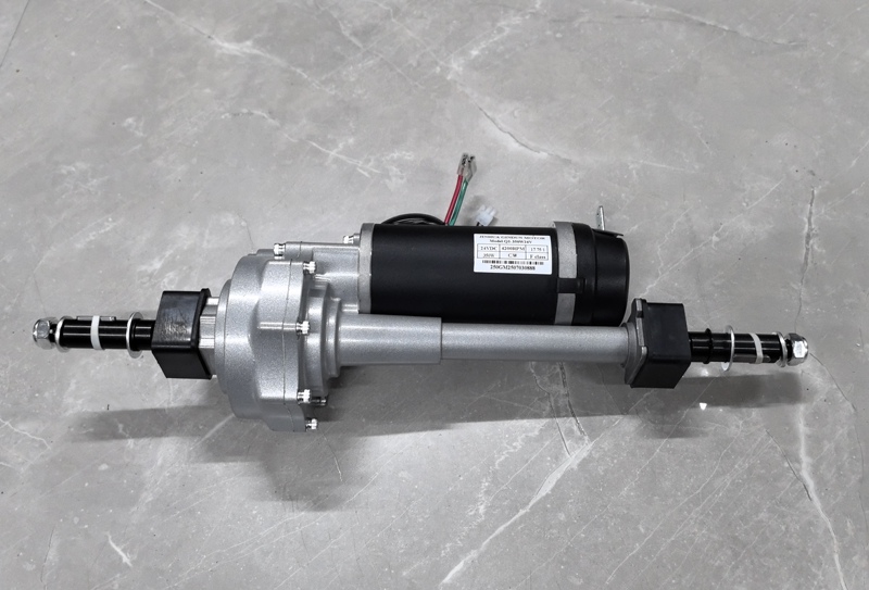 The Rear Axle Assembly of the Elderly Mobility Scooter Motor Is 24V250W and Can Be Upgraded to 350W Gear Transmission Assembly The Rear Axle Assembly of the Elderly Mobility Scooter Motor Is 24V250W and Can Be Upgraded to 350W Gear Transmission Assembly
