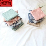 Ретро носовой платок, японский шарф в стиле хип-хоп, повязка на голову, из хлопка и льна