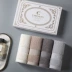 Kang Xin khách sạn năm sao nhỏ khăn bông rửa bốn, hộp quà tặng khăn thấm mềm nhà nạp - Khăn tắm / áo choàng tắm khăn xô tắm Khăn tắm / áo choàng tắm