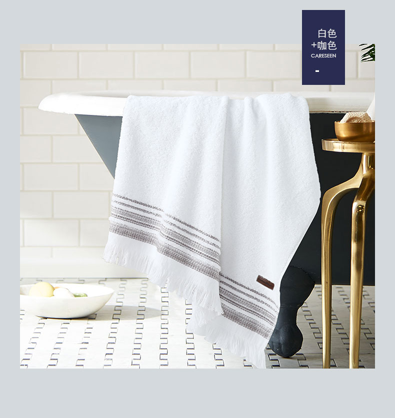 Kang Xin khách sạn năm sao tại Thổ Nhĩ Kỳ nhập khẩu khăn tắm lớn mềm vài bông khăn đôi thấm chung - Khăn tắm / áo choàng tắm khăn lau mặt spa