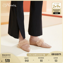 73Hours womens shoes coquettish womens new straps pointed toe shopping comfortable flat shoes women