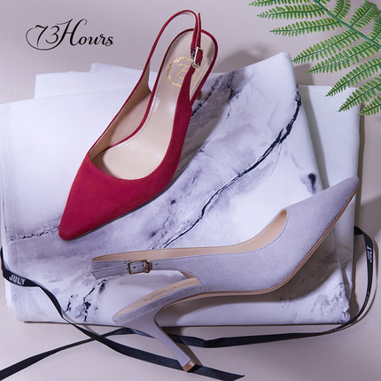 rs Forgiveness 2018秋季新款通勤舒适高跟鞋女