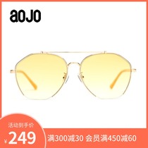 aojo sunglasses polygon fashion gradient sunglasses SA1829827 face glasses sun glasses women